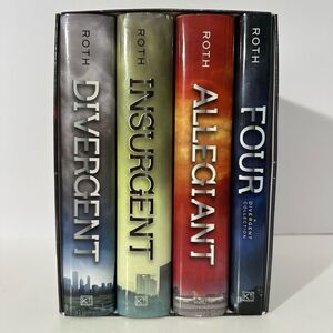 DIVERGENT Collection Boxed Book Set 1st Edition 4 Hardbacks with Slipcase | Vero